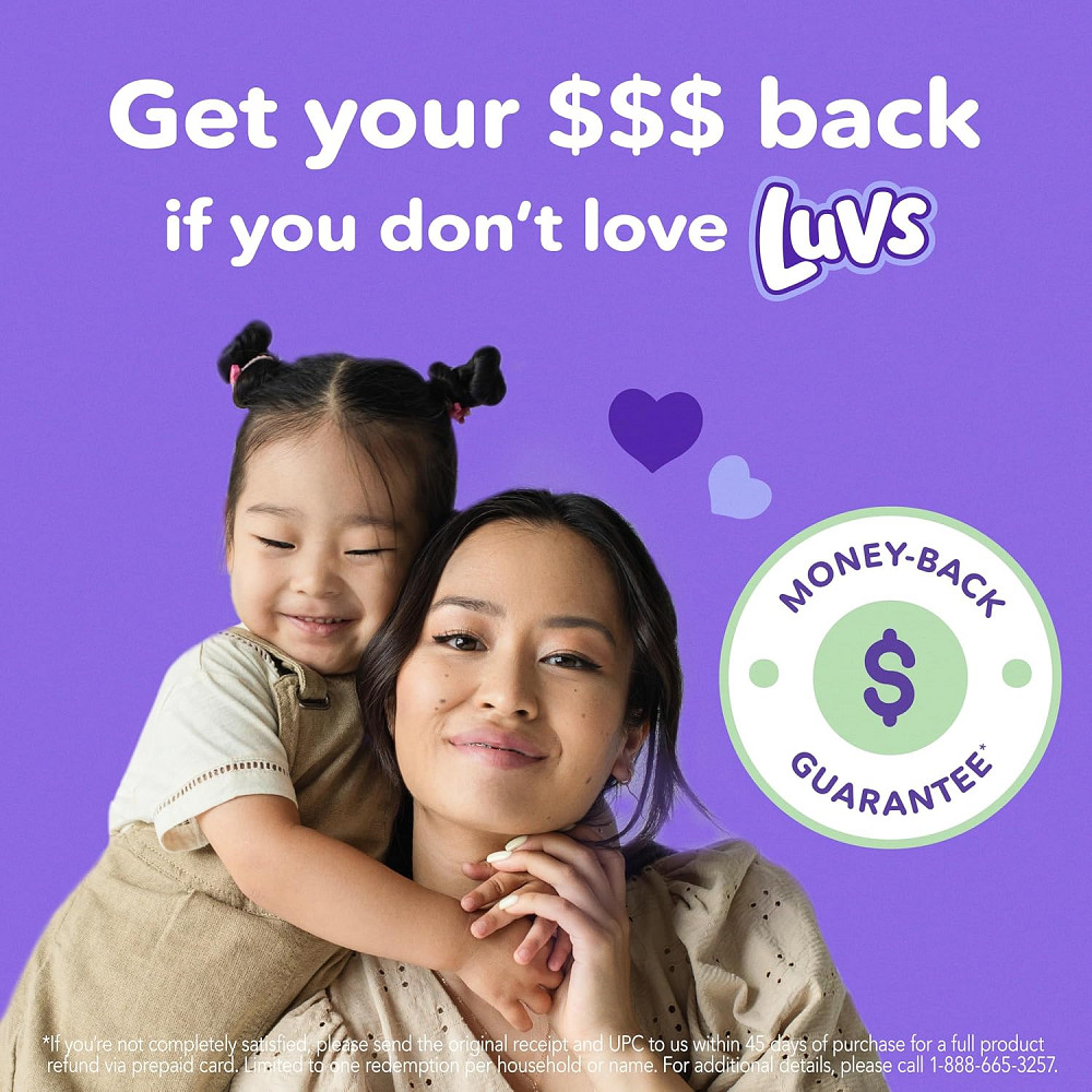 Luvs Size 8 Baby Diapers, Platinum Protection Bluey Diapers for Day & Night,Size 8, 108 Count Richmond - photo 6