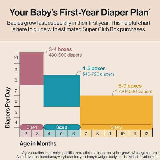 The Honest Company Comfort Dry Disposable Daytime Diapers for Sensitive Skin, Hypoallergenic, Space  Richmond