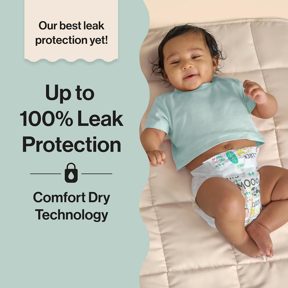 The Honest Company Comfort Dry Disposable Daytime Diapers for Sensitive Skin, Hypoallergenic, All th Richmond - photo 5