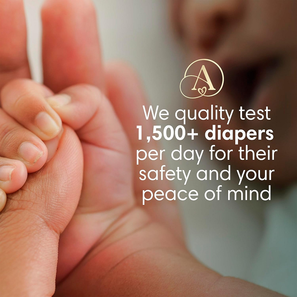 Pampers Amore, Size 5 (20-37 lbs), 132 Count, Our Best Diaper – Hypoallergenic & Fragrance Free, Up  Richmond - photo 10