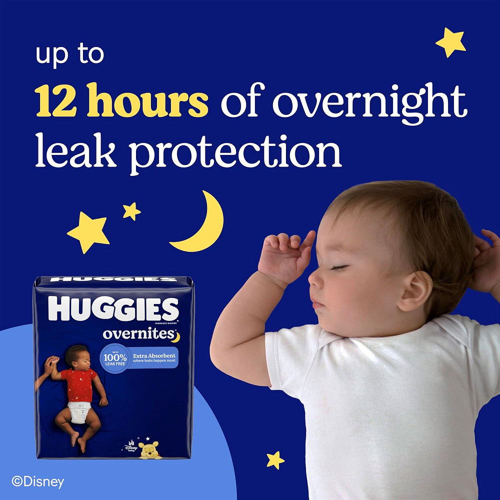 Diapers, Overnites - Size 4  (22-37 lbs) - 116  Count - Up to 12 Hours of Nighttime Leak Protection  Richmond - photo 8