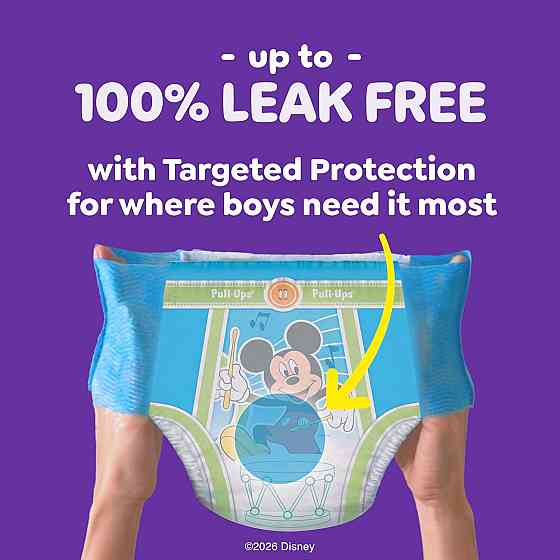 Pull-Ups Boys' Potty Training Pants, Size 4T-5T Training Underwear (38-50 lbs), 99 Count Richmond