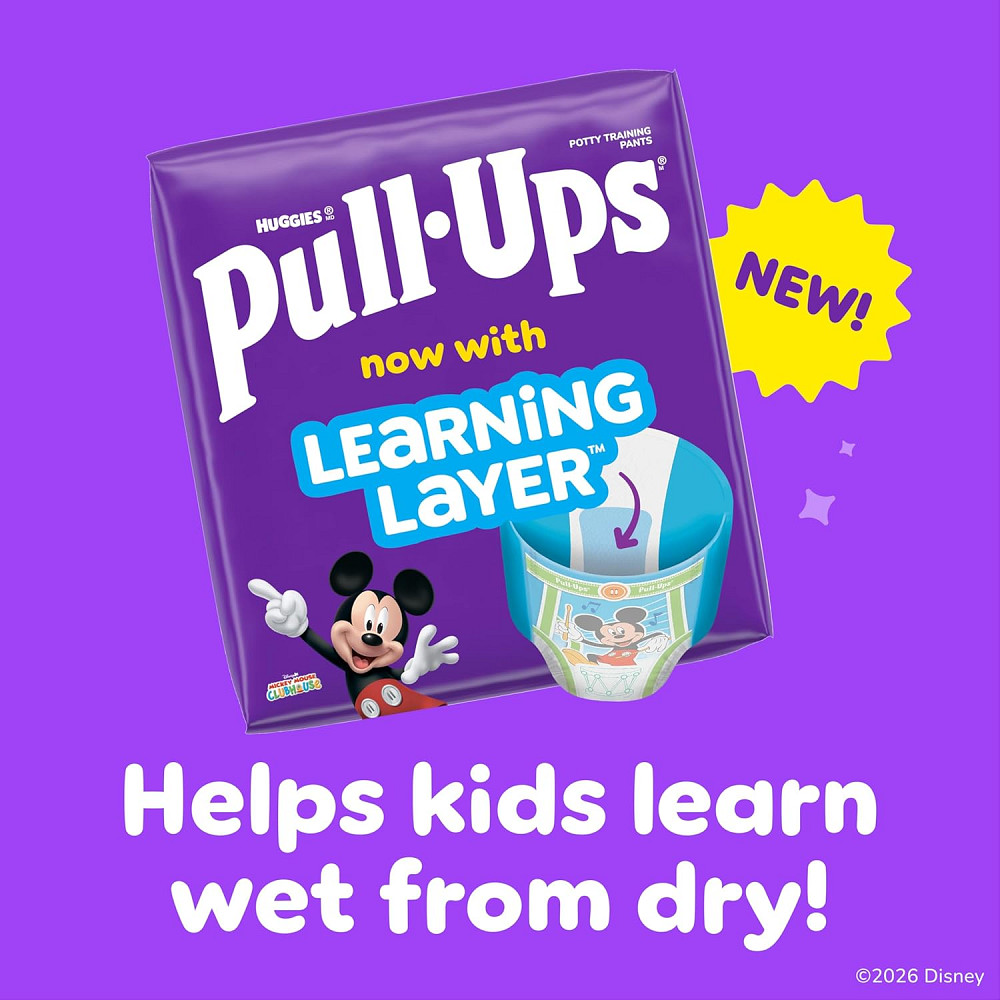Pull-Ups Boys' Potty Training Pants, Size 4T-5T Training Underwear (38-50 lbs), 99 Count Richmond - photo 3
