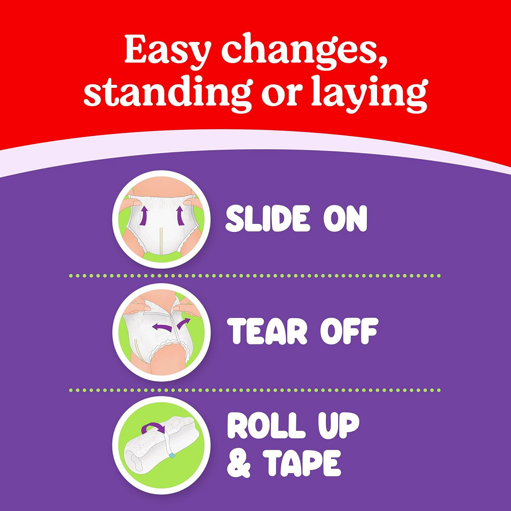 Huggies Size 5 Baby Diapers, Little Movers HuggFit 360° Baby Diapers with 360° Waistband, Size 5 (27 Richmond - photo 4