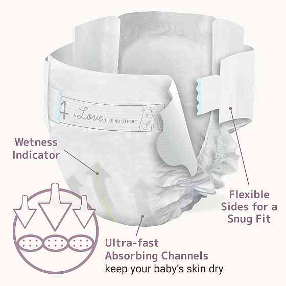 Bambo Nature Hypoallergenic Baby Diapers, Eco-Labelled Sustainable Diapers, Enhanced Leakage Protect Richmond