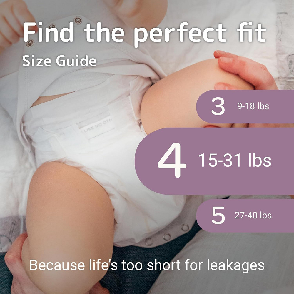 Bambo Nature Hypoallergenic Baby Diapers, Eco-Labelled Sustainable Diapers, Enhanced Leakage Protect Richmond - photo 7