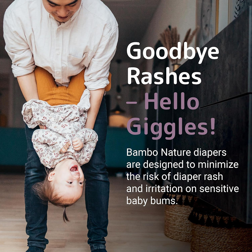 Bambo Nature Hypoallergenic Baby Diapers, Eco-Labelled Sustainable Diapers, Enhanced Leakage Protect Richmond - photo 5