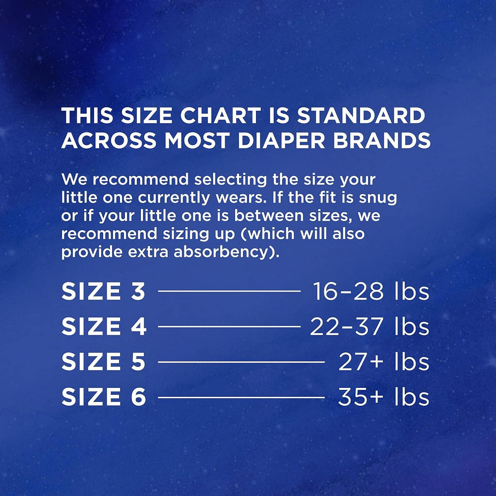 Amazon Brand - Mama Bear Overnight Baby Diapers with Leak Protection and Skin Protection, Fragrance- Richmond - photo 5