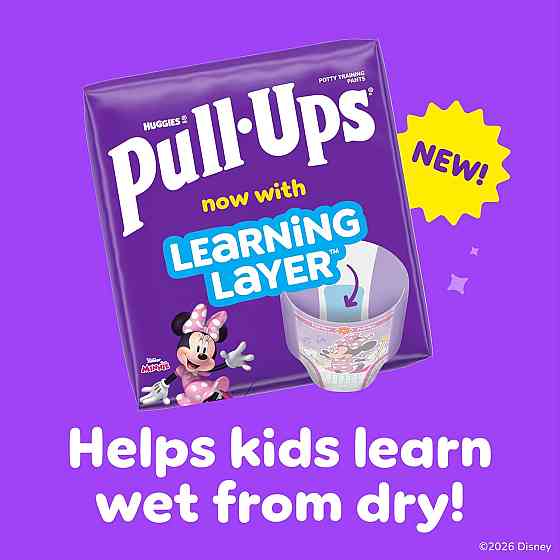 Pull-Ups Girls' Potty Training Pants, Size 3T-4T Training Underwear (32-40 lbs), 112 Count Richmond