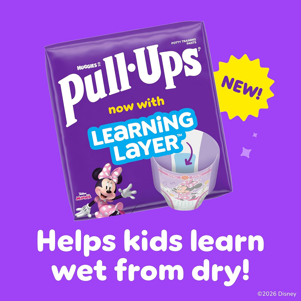 Pull-Ups Girls' Potty Training Pants, Size 3T-4T Training Underwear (32-40 lbs), 112 Count Richmond - photo 3
