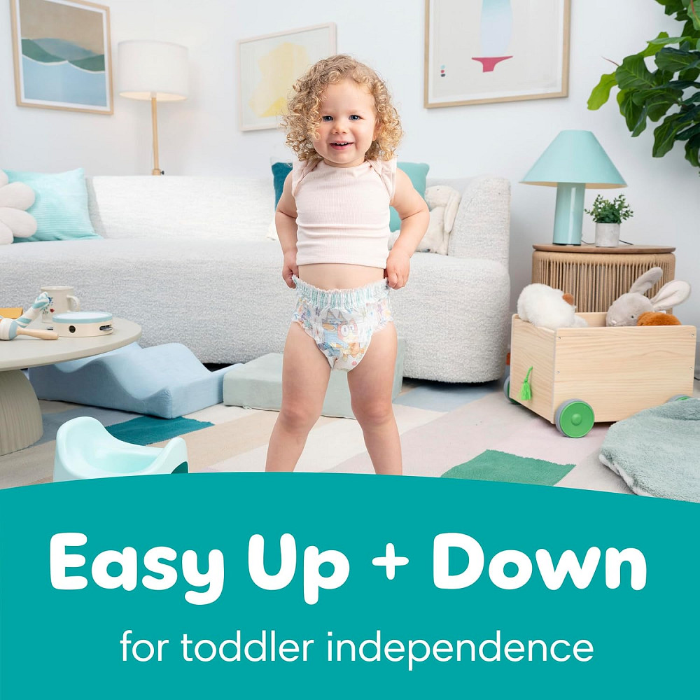 Pampers Training Pants - Easy Ups Boys & Girls Bluey - Size 3T-4T, 116 Count, Children's Potty Under Richmond - photo 8