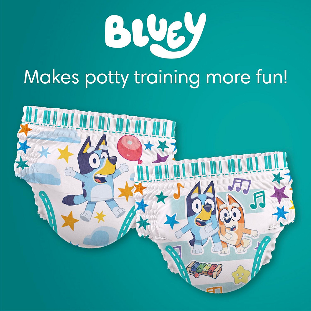 Pampers Training Pants - Easy Ups Boys & Girls Bluey - Size 3T-4T, 116 Count, Children's Potty Under Richmond - photo 10