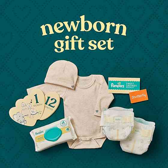 Pampers Gift Set, Disposable Diapers, Sensitive Wipes, & Milestone Gifts Richmond