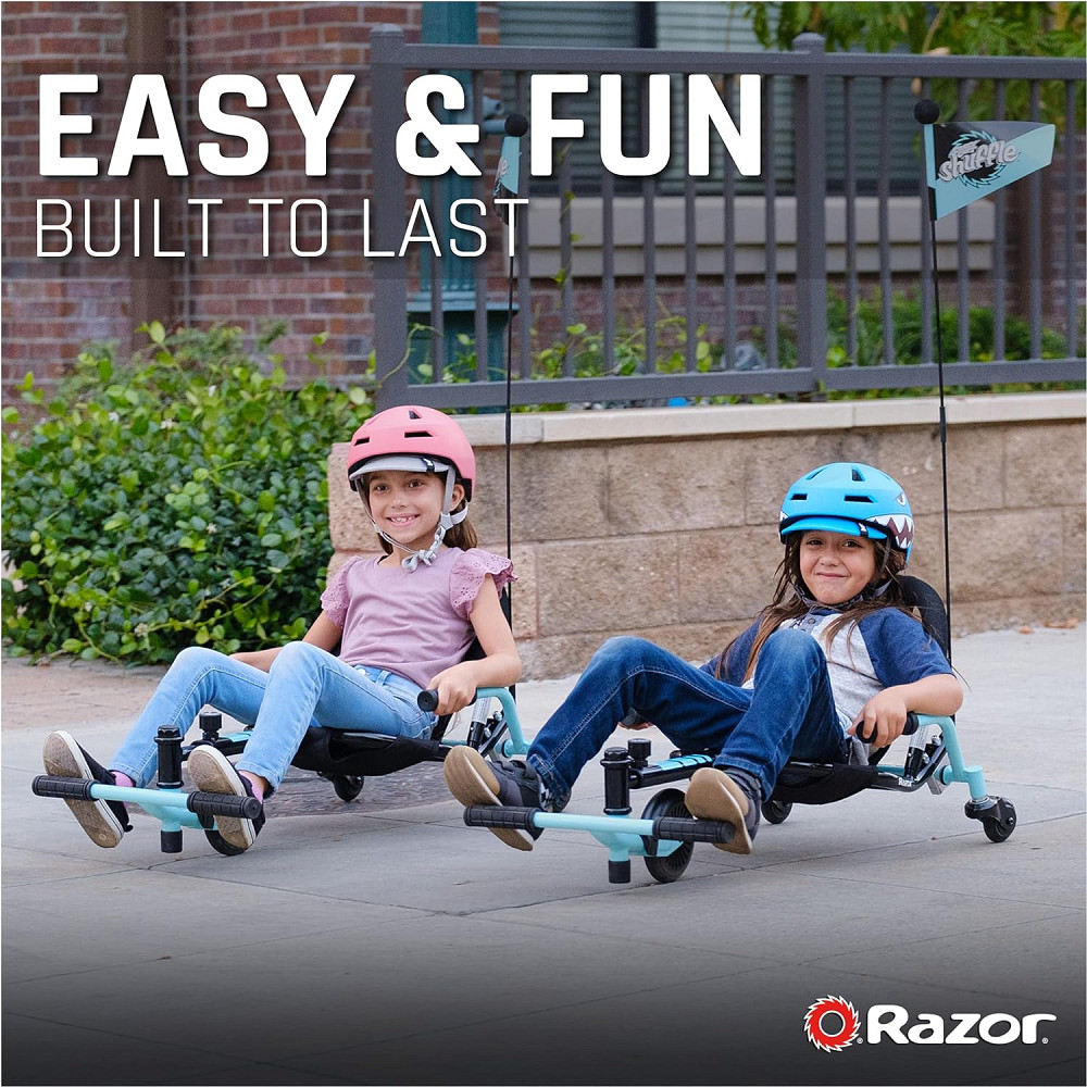 Razor Crazy Cart Shuffle – Kid-Powered Drifting Go-Kart for Ages 4+, Crazy Cart Drift Bar Technology Richmond - photo 5