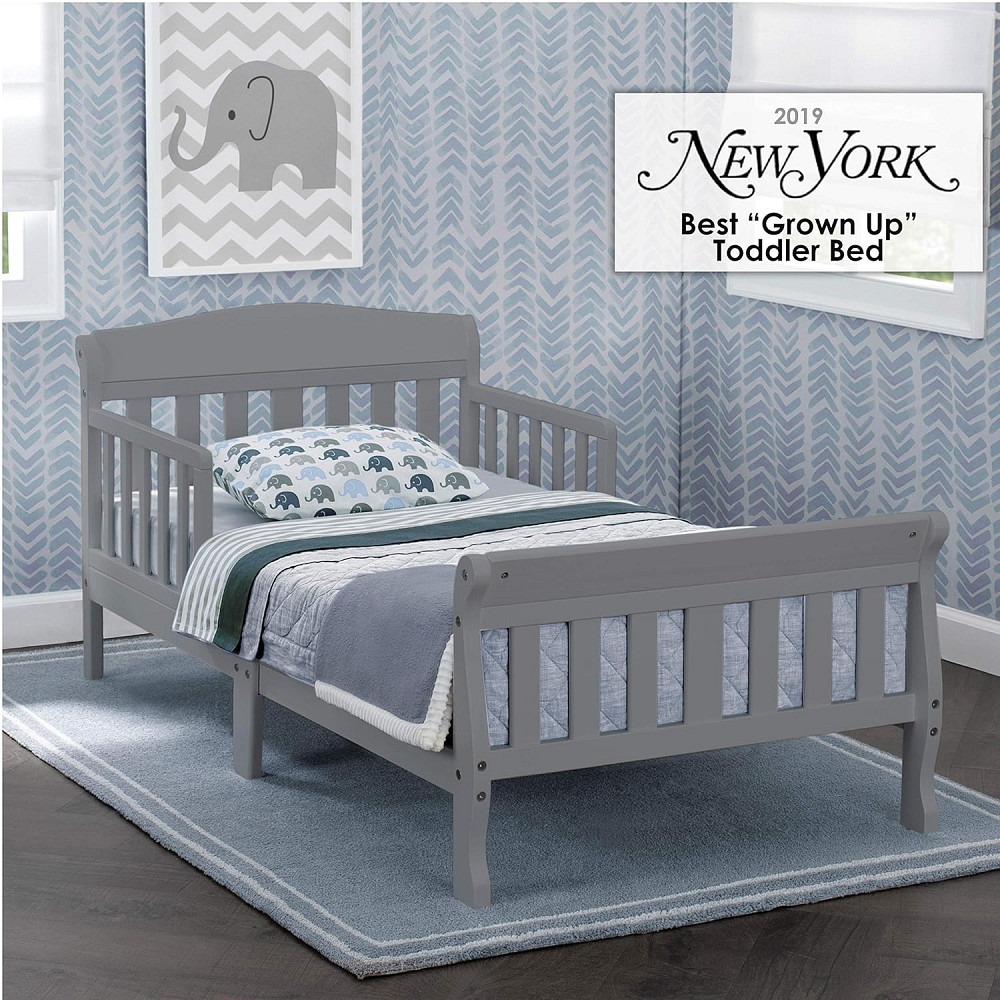 Delta Children Canton Toddler Bed, Greenguard Gold Certified, Grey Richmond - photo 3