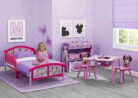 Delta Children Plastic Toddler Bed, Disney Minnie Mouse Richmond