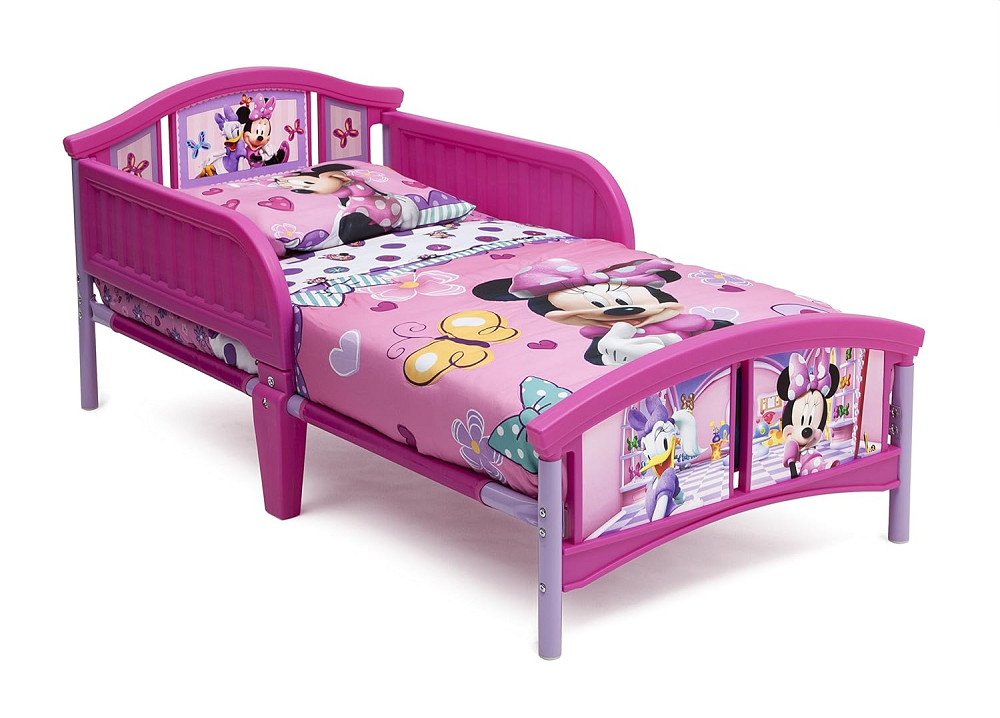 Delta Children Plastic Toddler Bed, Disney Minnie Mouse Richmond - photo 1
